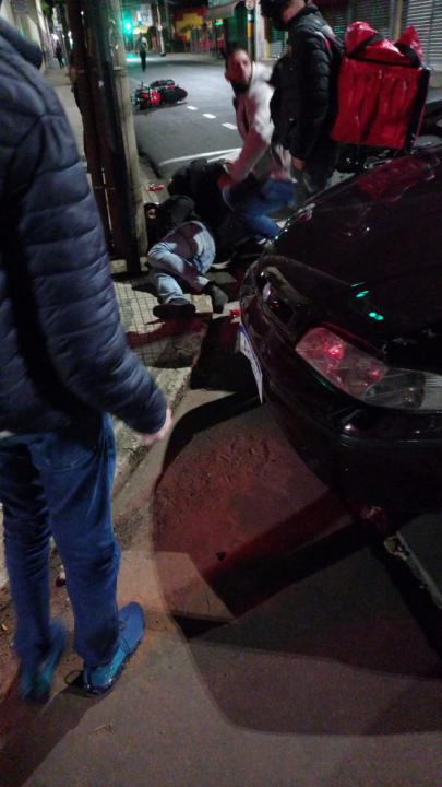 Foto 4 de 7 — ​Motociclista fica ferido em grave acidente no Centro de Araraquara